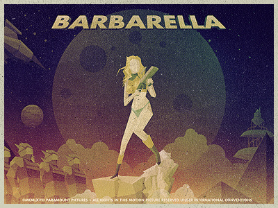 _106 barbarella illustration science fiction space