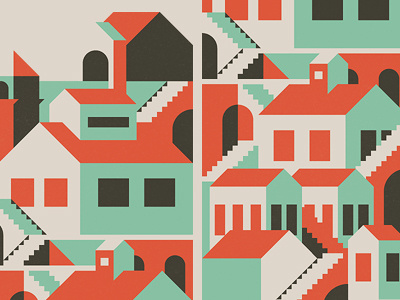 _114 city house illustration