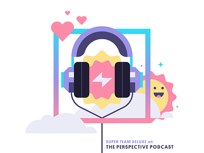 STD on The Perspective Podcast collective illustration perspective podcast super team deluxe