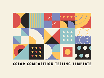 Color Composition Testing Temp[late color download template
