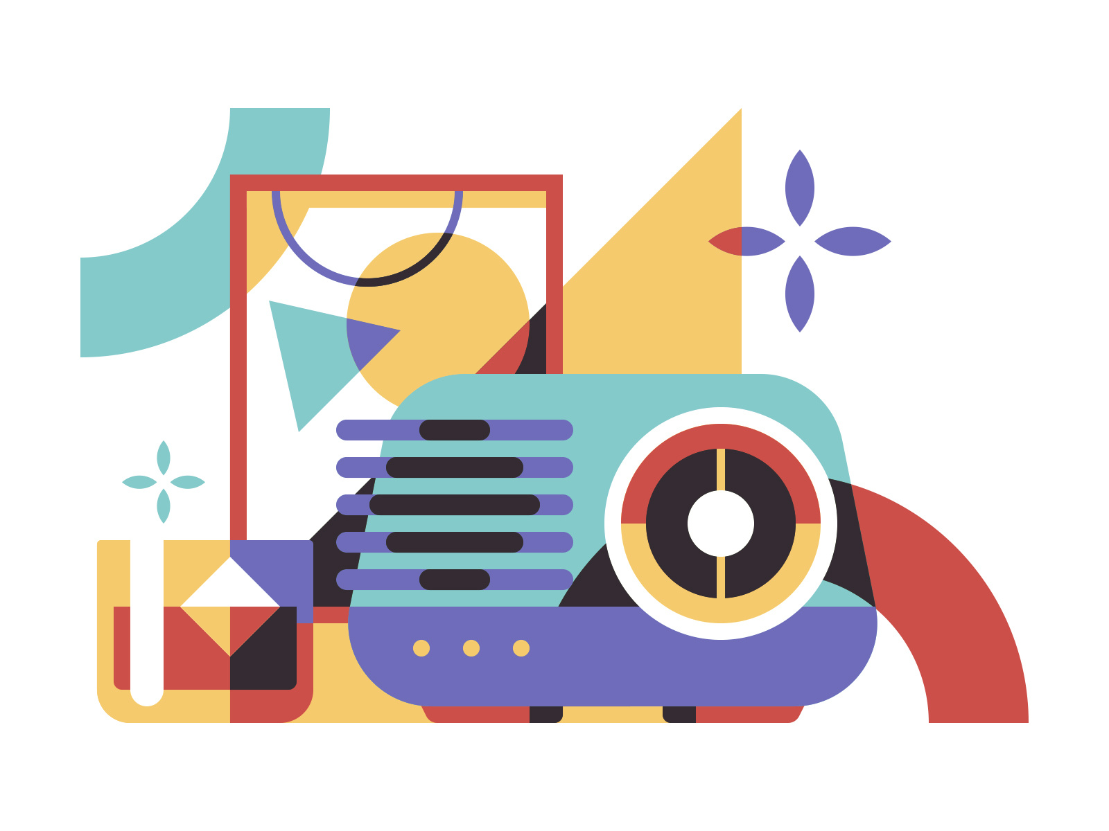 this-isn-t-my-first-radio-by-justin-mezzell-on-dribbble