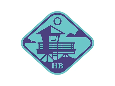 Weekly Warmup: Huntington Beach CA dribbbleweeklywarmup