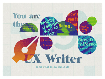 Product at PS Blog: You Are The UX Writer blog illustration ux writing