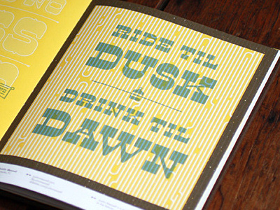 _154 book dude lost type specimen type typography