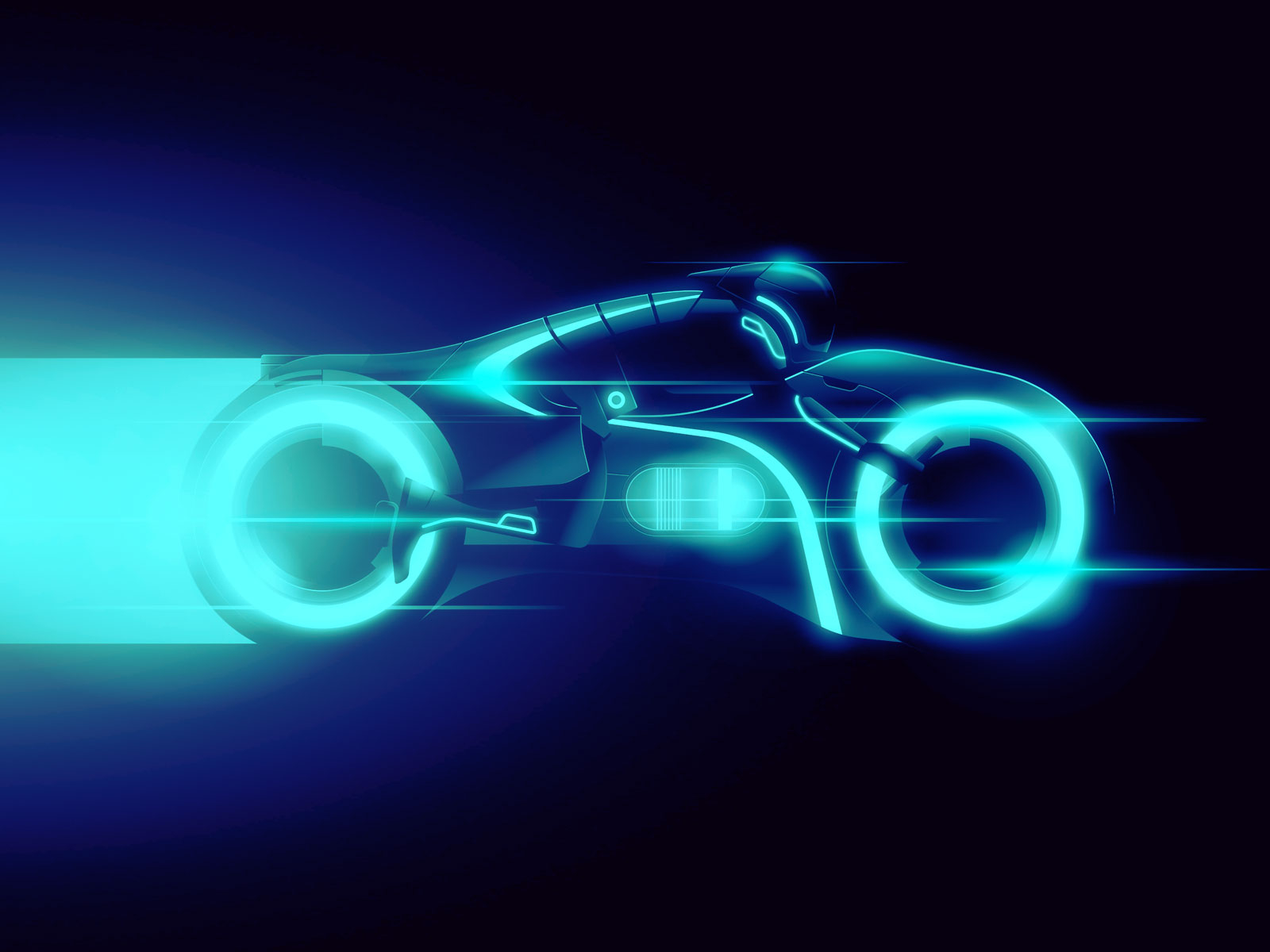 open world 3d light cycle tron legacy game