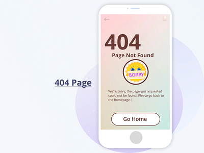 404 Error Page