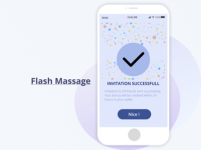 Flash Massage dailyui design graphic design illustration ui