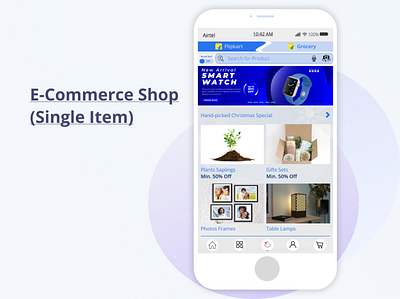 E-Commerce Mobile shopee dailyui design graphic design