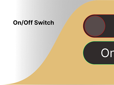On/Off Switch branding dailyui design graphic design ui