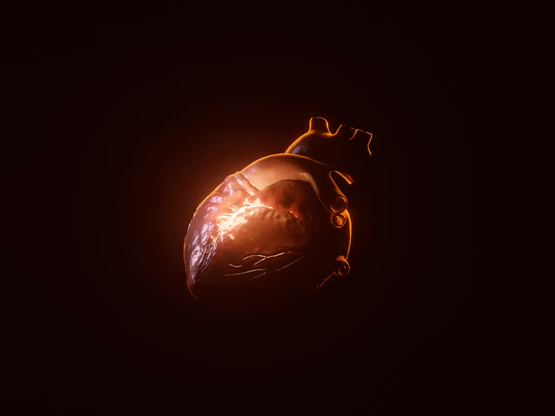 Blown Out 3d art alone blender blender3d blown dark design evee health heart render