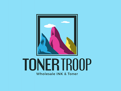 Toner Troop Logo Design