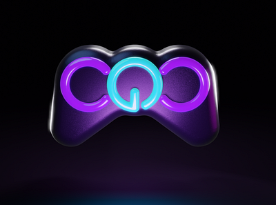 OGO Gaming 3d 3d art blender blender3d branding design icon logo render