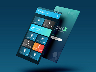 SamrtX Mobile Application android app app branding design flat illustration logo ui ux vector