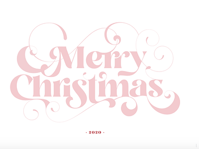 holiday typography