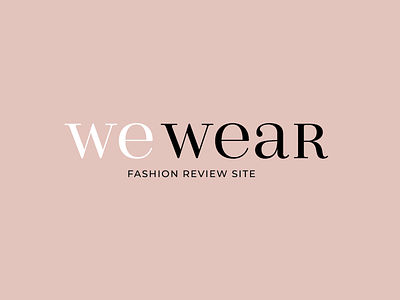 we wear fashion site logo