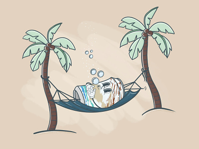 Coconut La Crony character character design design illustration illustrator procreate vector