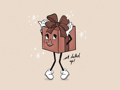 Sooo whadya think? ✨ character characterdesign design holiday illustration illustrator mascot retro vector vintage