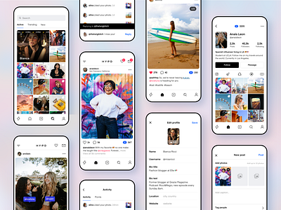 HY-PD App hp pd hypd influencer influencer marketing influencers instagram marketing marketing design marketing site photo app photo sharing profile social app social media social media app social media apps social media design social network social networking app socialmedia