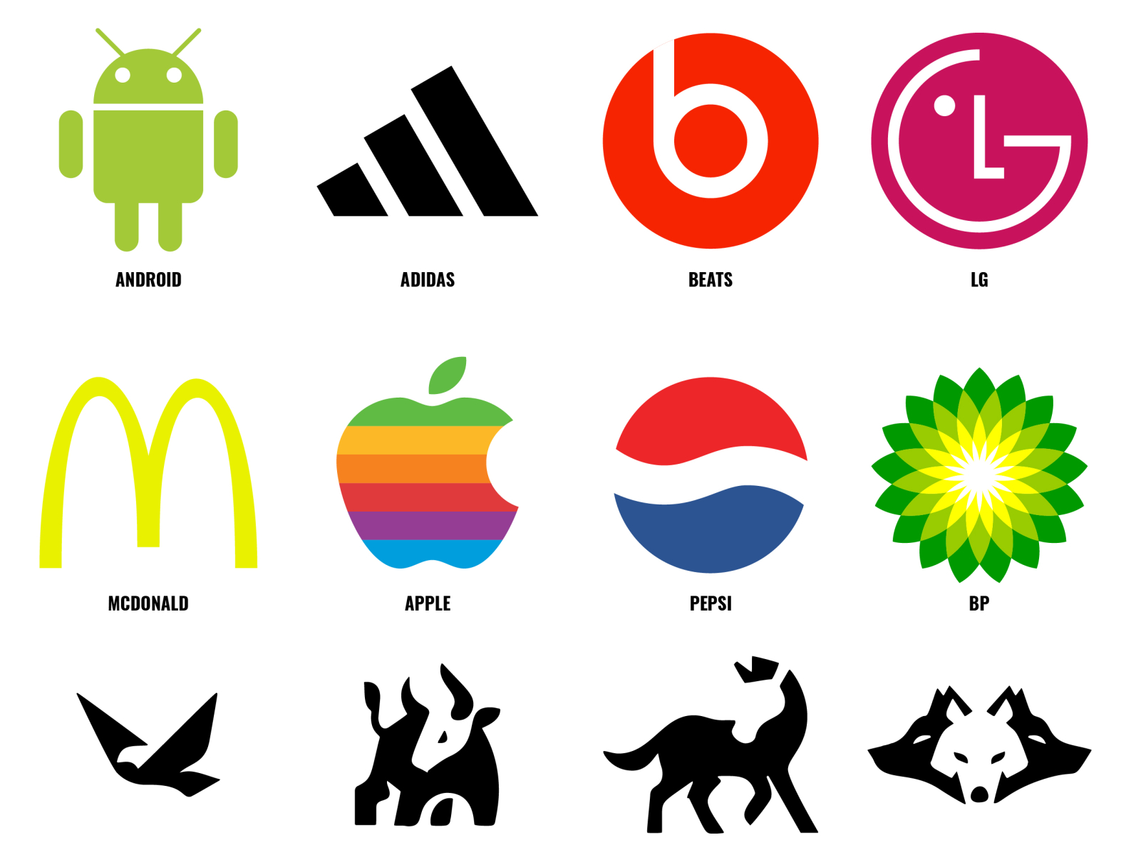 Basic logos by reshail zeeshan on Dribbble