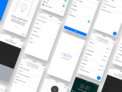 To Do App app clean minimal mobile task to do ui ux