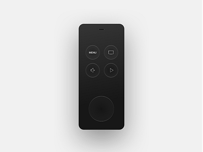 Minimal touch remote concept minimal remote