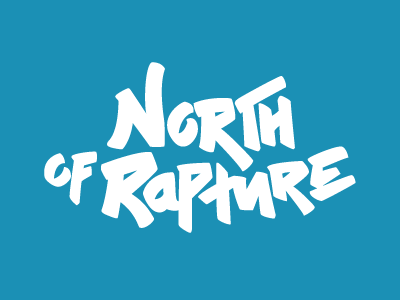 North of Rapture - Final lettering logo logotype