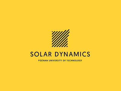 Solar Dynamics Logo (Unused) car dynamic logo solar solar batteries solar powered car sun university vehicle