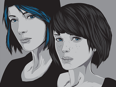 Chloe Price and Max Caulfield - Life is Strange WIP #3