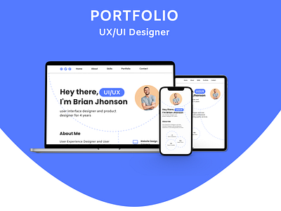 Personal Portfolio UX/UI Design graphic design ui