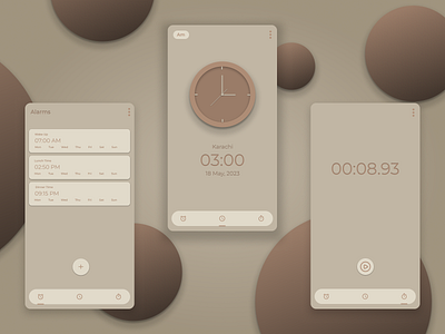 Clock App Design