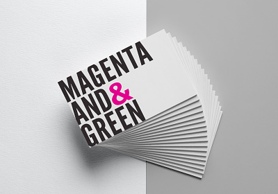 Business Cards business cards magenta