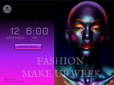 Fashion Make Up Week ui