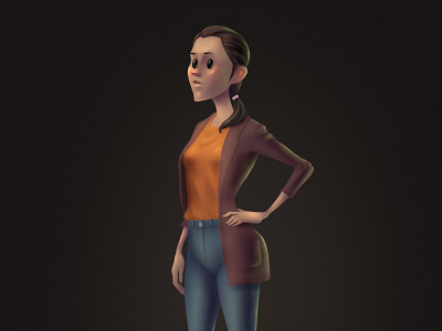 Character Design - Mom animation character design project