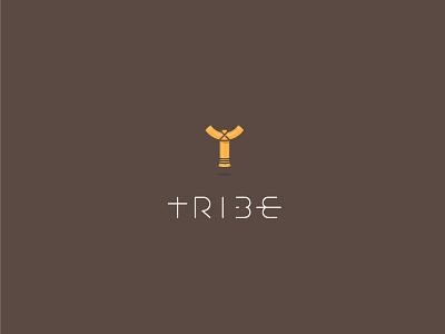 TRIBE ancient for sale logo old symbol tribe type typography