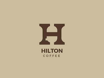 Hilton Coffee brand identity brand identity design branding coffee coffee logo graphic design hiltoncoffee logo logo design logo designer