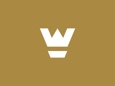 'King Of The West' - (Letter W + Crown)