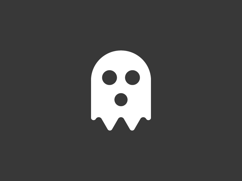 Ghost' - Happy Halloween! by David Hunt on Dribbble