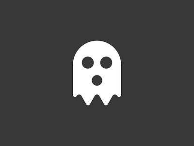 'Ghost' - Happy Halloween! brand identity branding design dribbble ghost ghost logo graphic design halloween halloween logo logo logo design logomark
