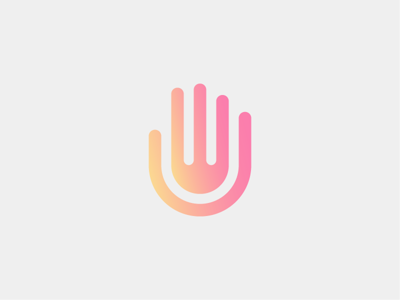 Hand Logo. by David Hunt on Dribbble