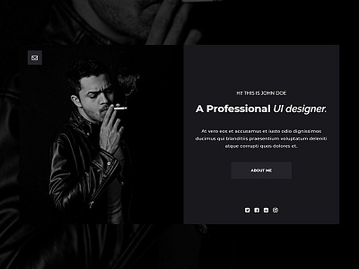 Grant - Onepage Portfolio Template