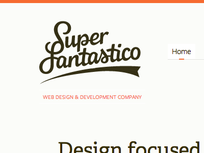 Super fantastico website web design