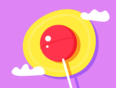 CandyPop animation candy design graphic design illustration motion graphics tasty vector