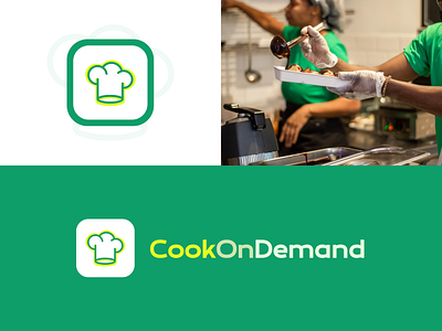 CookOnDemand branding cook cooking cookondemand design logo logo design