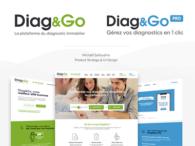 Diag&Go - UI Design Website ui website
