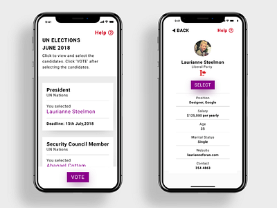 Case study: Online voting app case study online voting ux voting