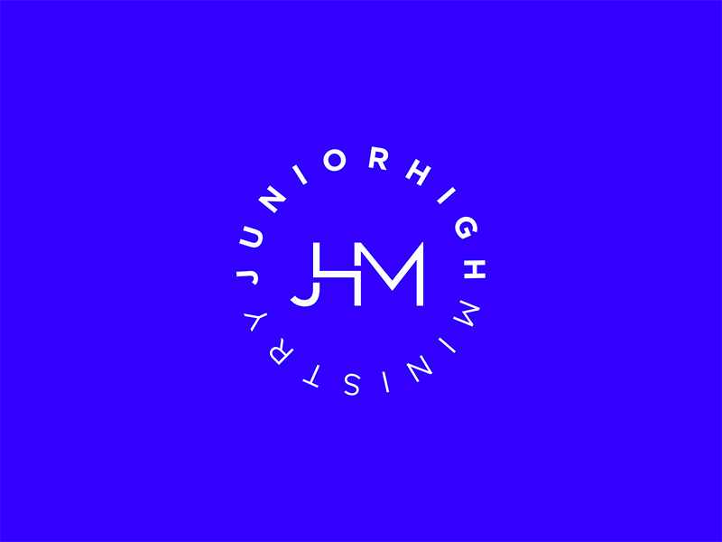 JHM Logo brand church design logo ministry
