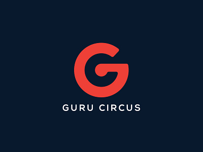 Guru Circus Logo branding identity logo