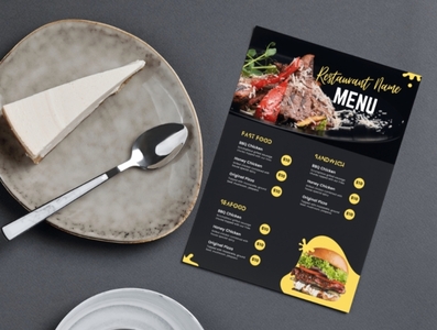 Food menu design. by Graphical Rio on Dribbble