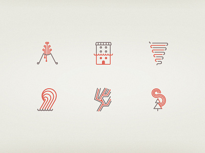 Free Awesome 22 Flat Vector Sea Icons by Creative Tornado on Dribbble