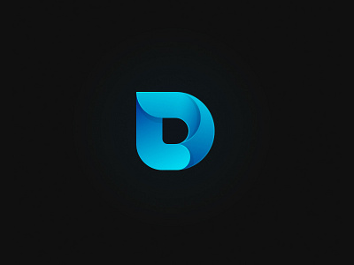 Logotype DecoLab / PicLab Studio azure brand d decolab identity l logotype monogram smooth